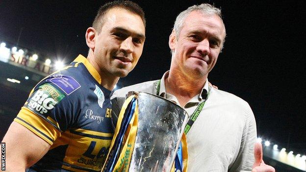 Kevin Sinfield and Brian McDermott