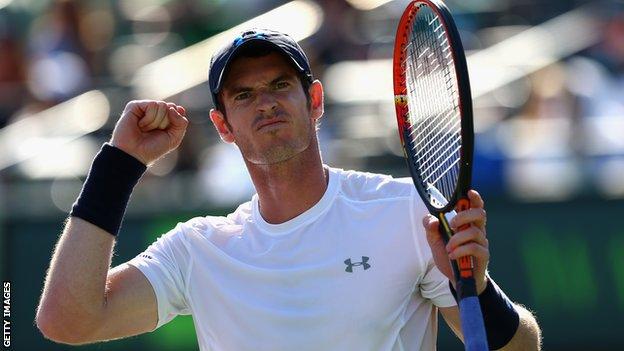 Andy Murray is the first Briton to reach the landmark of 500 career wins