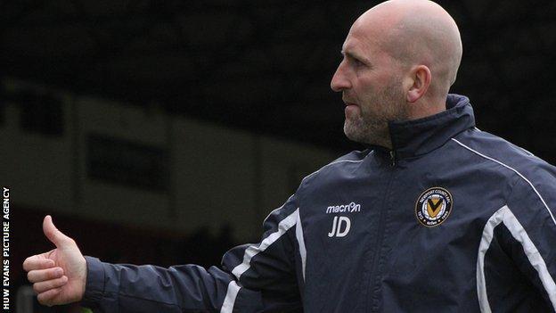 Jimmy Dack, Newport County manager