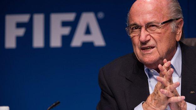 Fifa chief Sepp Blatter