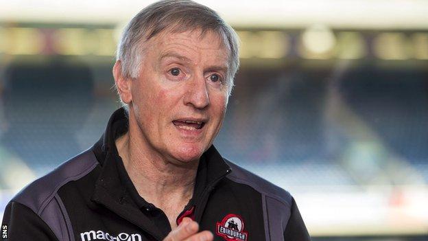 Edinburgh head coach Alan Solomons