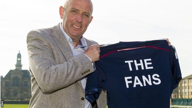 Gary McAllister launches the new organisation