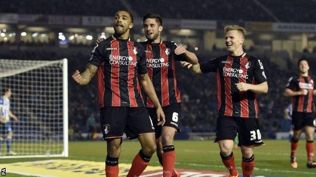 Brighton & Hove Albion 0-2 Bournemouth - BBC Sport