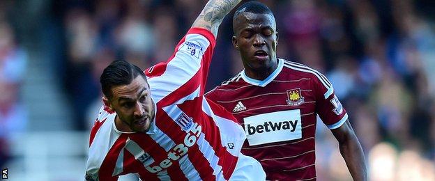 West Ham v Stoke City