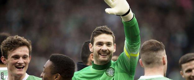 Craig Gordon has had an impressive first season for Celtic