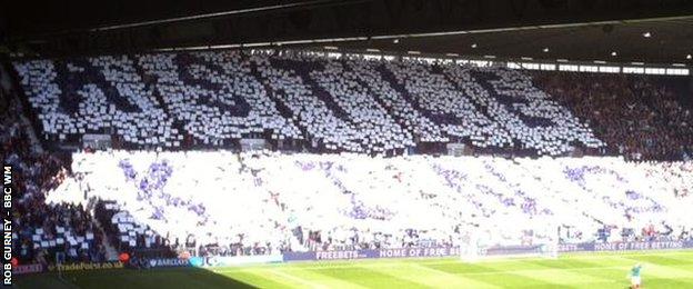 Tribute to The King at The Hawthorns