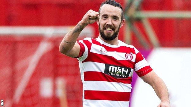 Dougie Imrie is in his second spell with Hamilton Accies