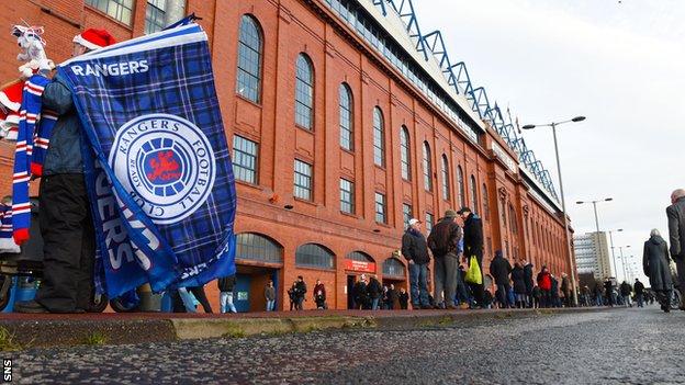 Rangers have been fined a total of £5,500