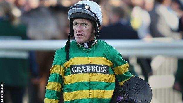 AP McCoy finished fifth in the Grand National