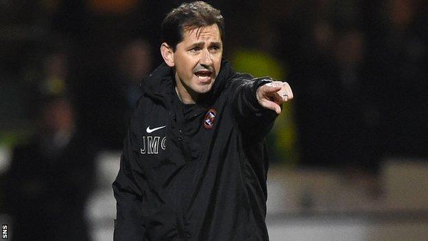 Jackie McNamara's Dundee United have played Celtic seven times this season
