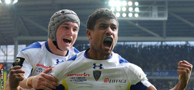 Jonathan Davies' partnership with France centre Wesley Fofana has played a big part in Clermont's success this season