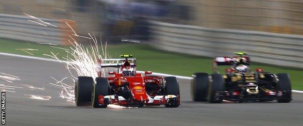 Bahrain GP sparks