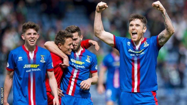 Inverness CT will be playing in their first Scottish Cup final
