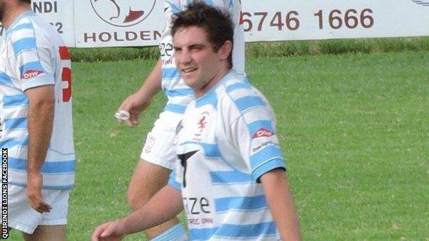 Nick Tooth 25 Dies Making Tackle In Australian Club Match Bbc Sport 