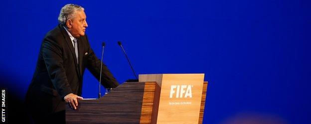 Jim Boyce addresses Fifa