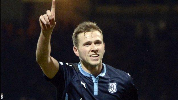 Greg Stewart moved to Dundee from Cowdenbeath