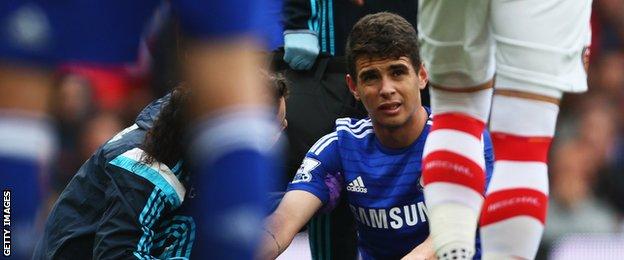 Chelsea forward Oscar