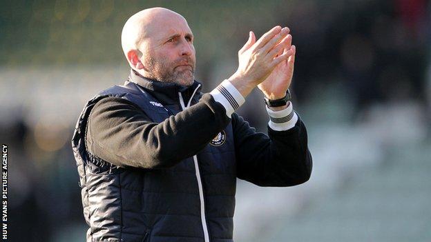 Newport County interim boss Jimmy Dack