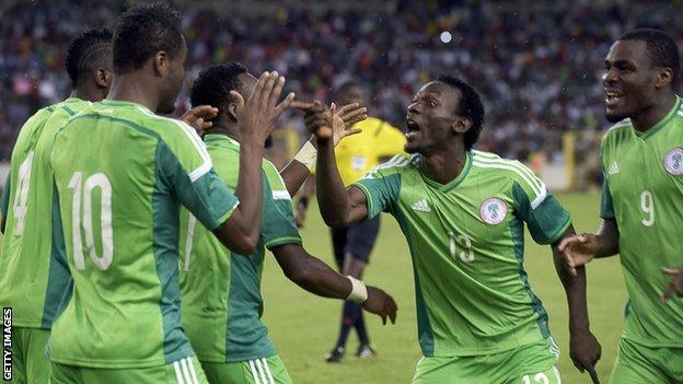 Nigeria target 2018 World Cup semi-finals - BBC Sport