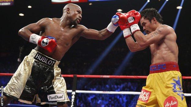 Floyd Mayweather vs Pacquiao Hublot