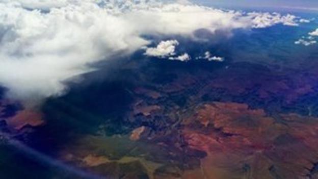 Lewis Hamilton's photo of the Grand Canyon