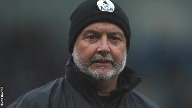 AFC Telford United manager Steve Kittrick