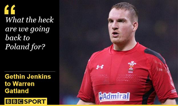 Gethin Jenkins: "What the heck are we going back to Poland for?