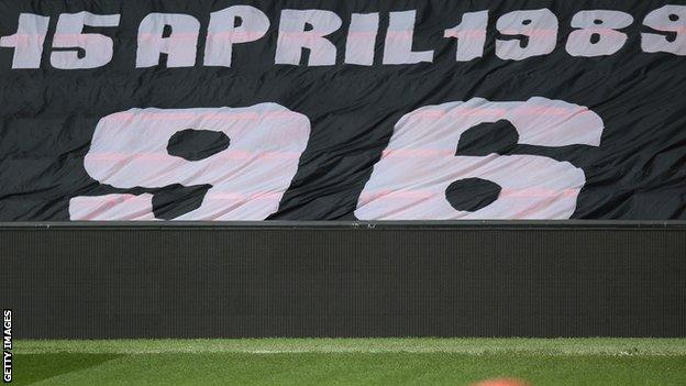 Hillsborough memorial at Anfield