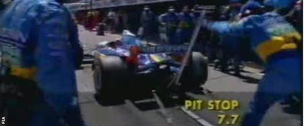 Herbert 1995 Spanish Grand Prix