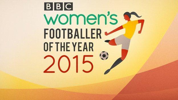 Women's footballer of the year logo