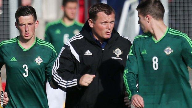 Northern Ireland Under-21 manager Jim Magilton