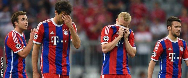 Bayern Munich 3-2 Barcelona (agg 3-5) - BBC Sport