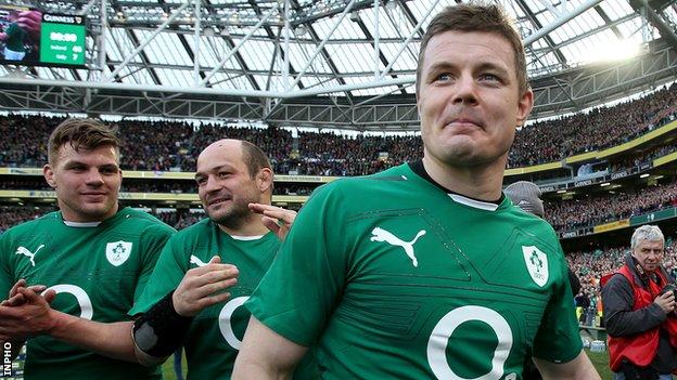 Brian O'Driscoll is named as ambassador of Ireland's 2023 Rugby World Cup bid