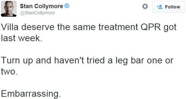 Stan Collymore tweet