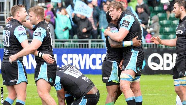 Glasgow go into the semi-finals as the top side in the Pro12