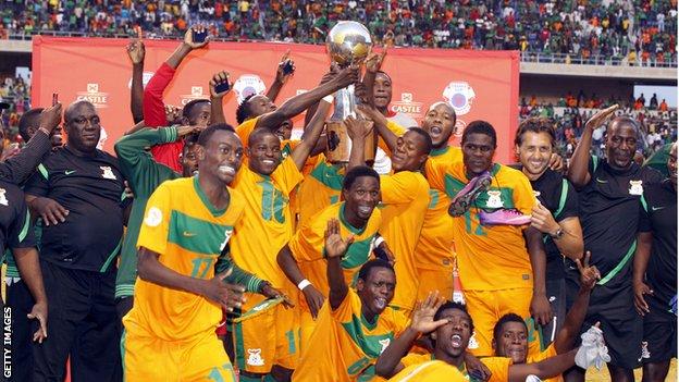 Zambia win the 2013 Cosafa Cup