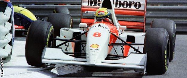 Ayrton Senna mastered the claustrophobic conditions of Monaco, winning there six times