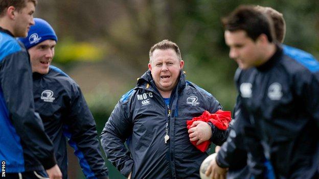 Matt O'Connor was Leicester coach before his move to Leinster
