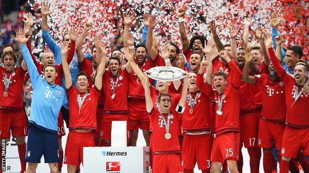 Bayern Munich players