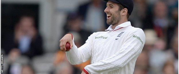 Mark Wood's 'horse' celebration