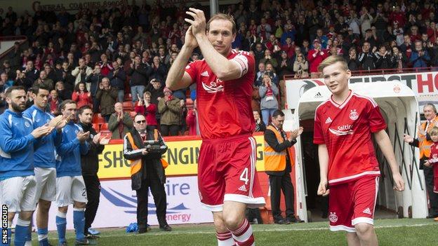 Aberdeen captain Russell Anderson