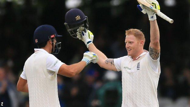 Alastair Cook and Ben Stokes