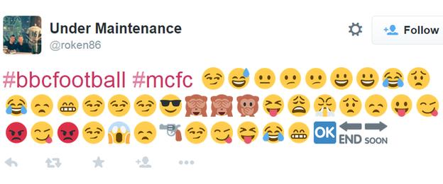 Manchester City's season in emojis