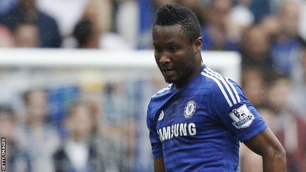 Chelsea's John Obi Mikel
