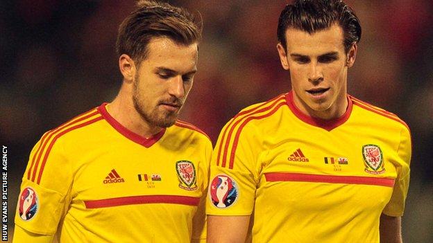 Aaron Ramsey and Gareth Bale