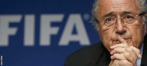 Fifa president Sepp Blatter has been in power since 1998