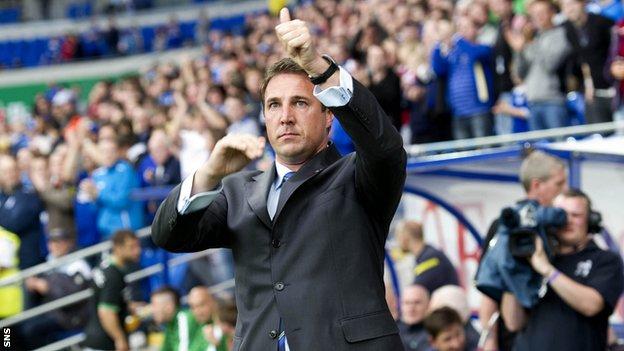 Former Cardiff City manager Malky Mackay