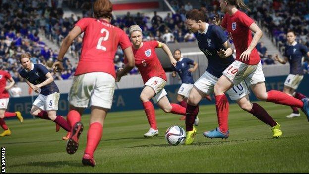 England play France on Fifa 16