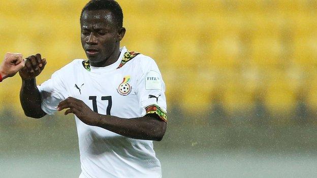 Ghana Under-20 player Yaw Yeboah