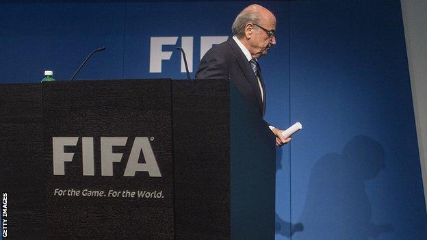 Sepp Blatter exits as Fifa president